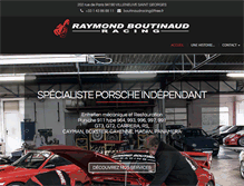 Tablet Screenshot of boutinaud-racing.com